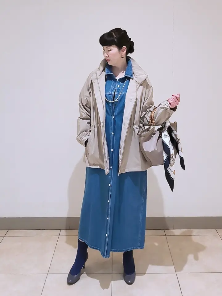 J.PRESS LADIES L スタッフ コーディネート画像