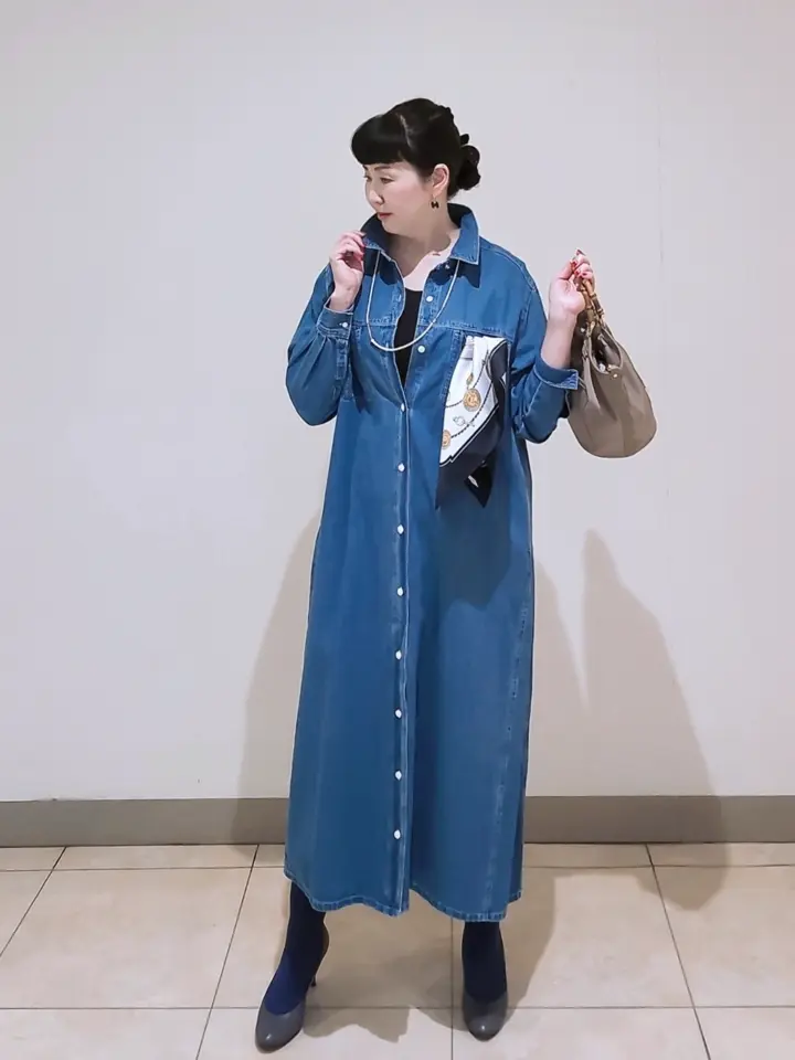 J.PRESS LADIES L スタッフ コーディネート画像