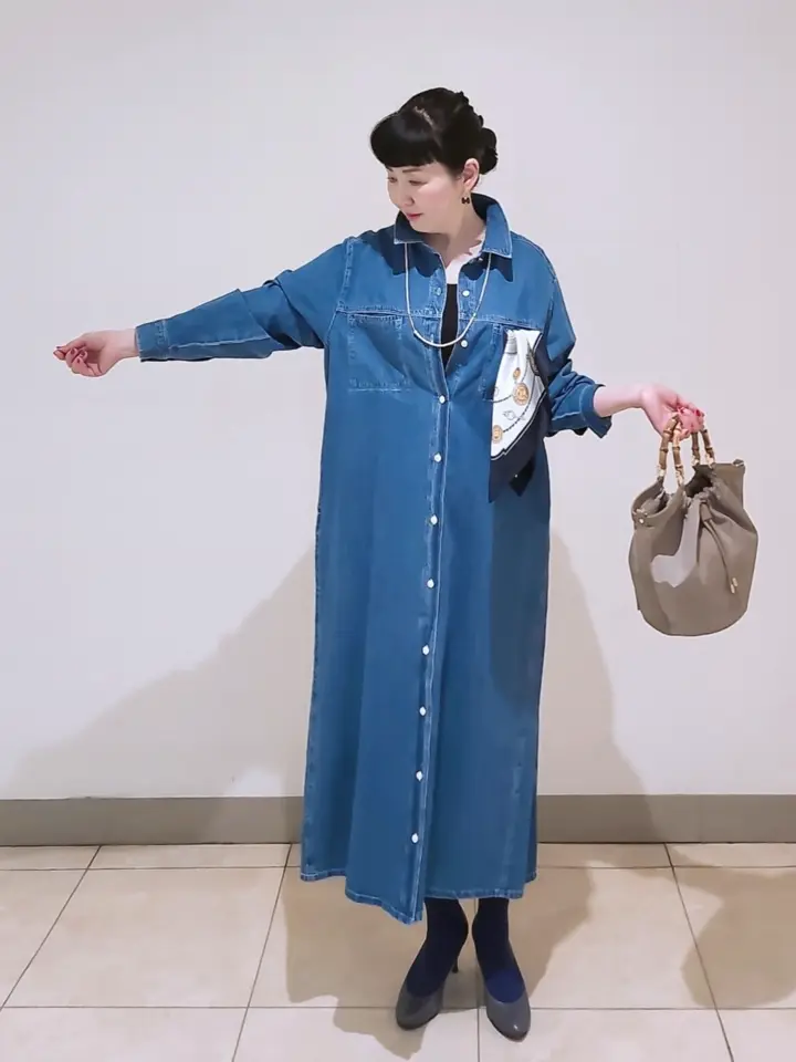 J.PRESS LADIES L スタッフ コーディネート画像