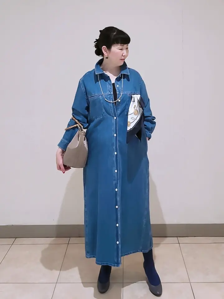 J.PRESS LADIES L スタッフ コーディネート画像