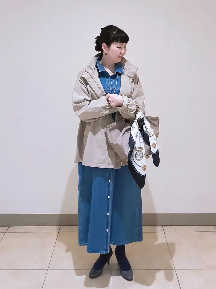 J.PRESS LADIES L スタッフ コーディネート画像