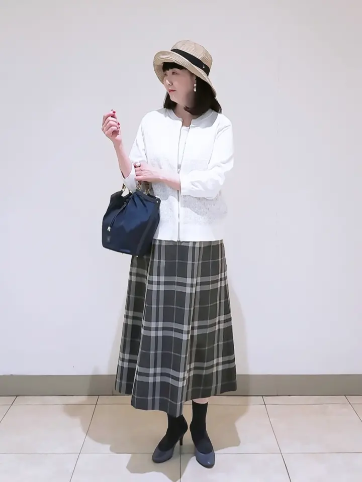 J.PRESS LADIES L スタッフ コーディネート画像