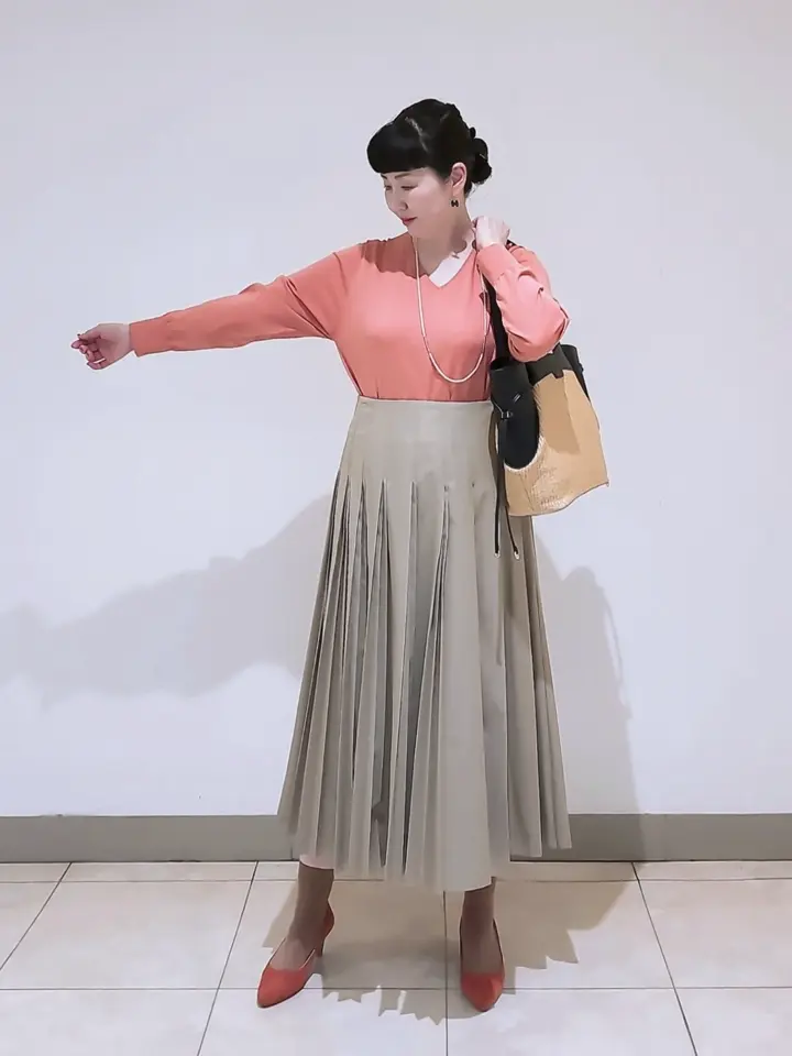 J.PRESS LADIES L スタッフ コーディネート画像