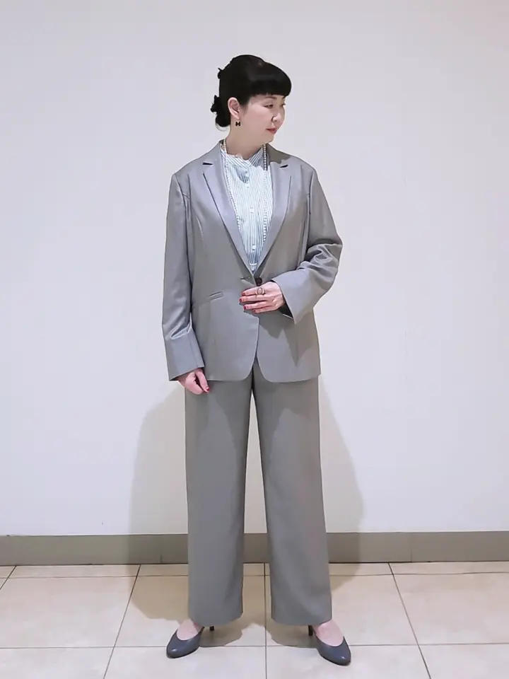 J.PRESS LADIES L スタッフ コーディネート画像