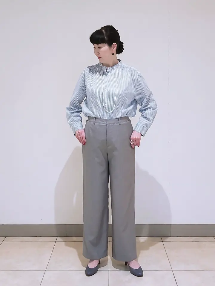 J.PRESS LADIES L スタッフ コーディネート画像