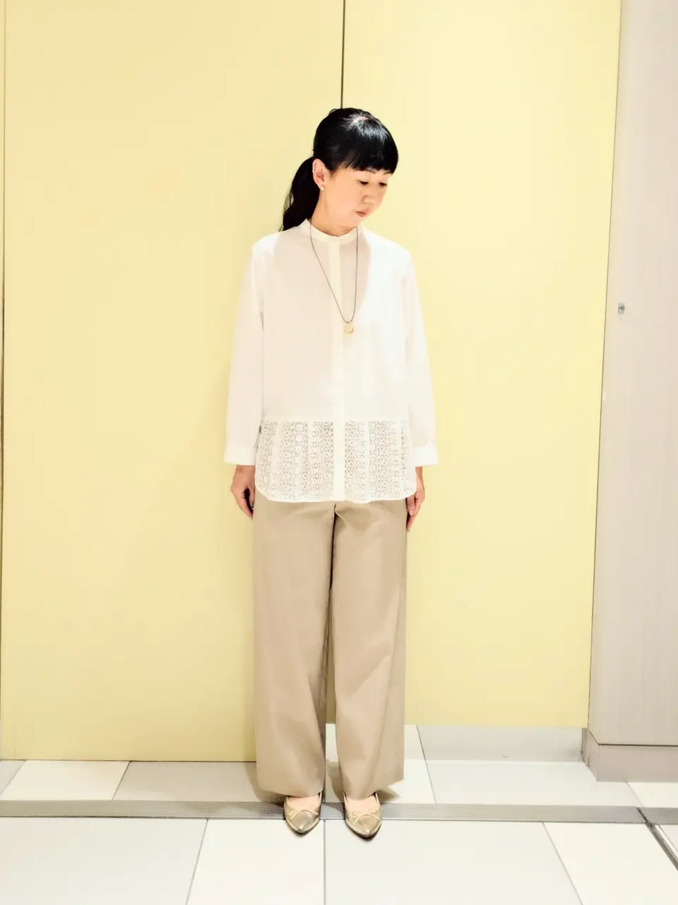 J.PRESS LADIES スタッフ コーディネート画像