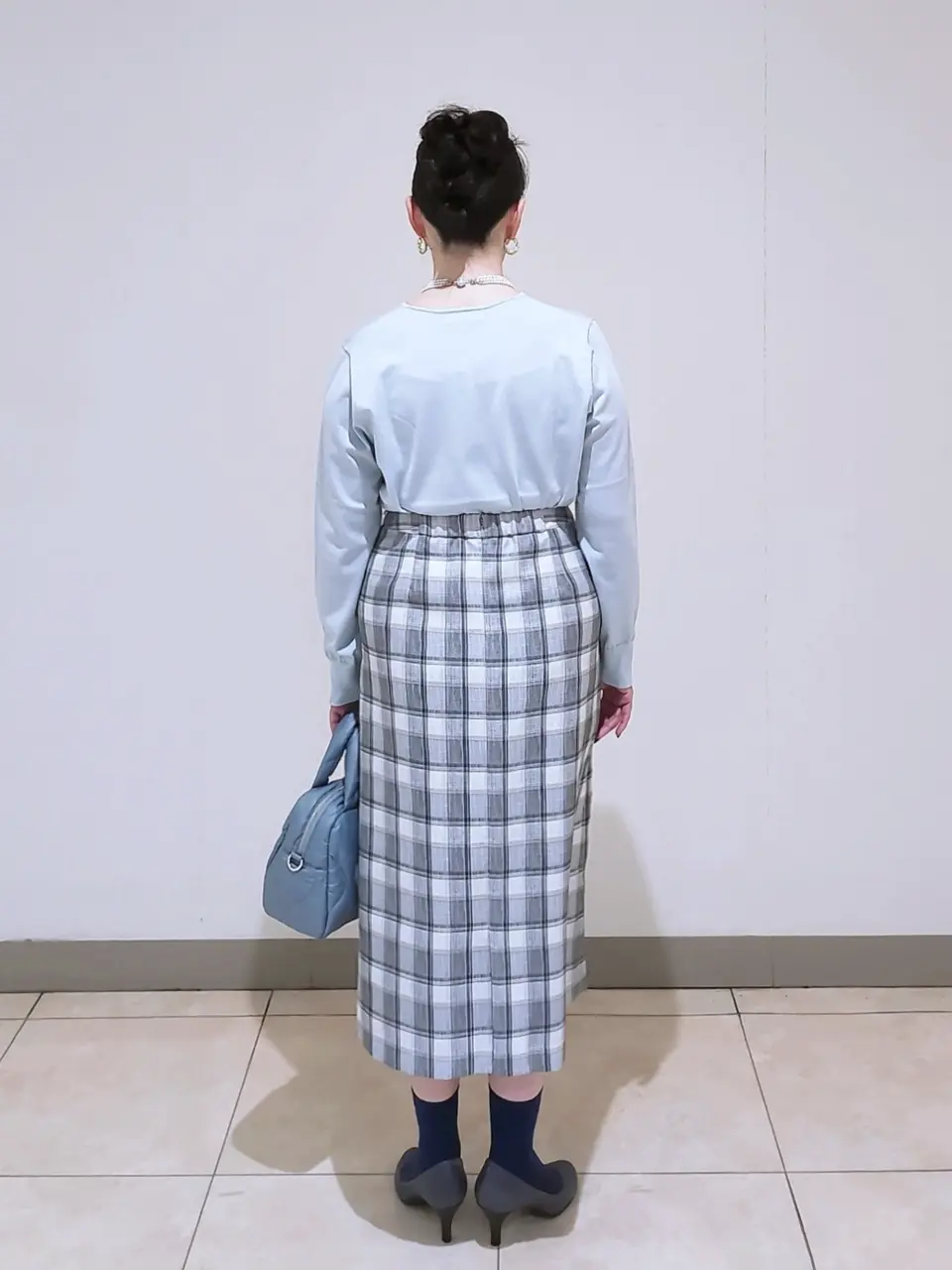 J.PRESS LADIES L スタッフ コーディネート画像