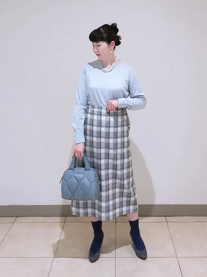 J.PRESS LADIES L スタッフ コーディネート画像