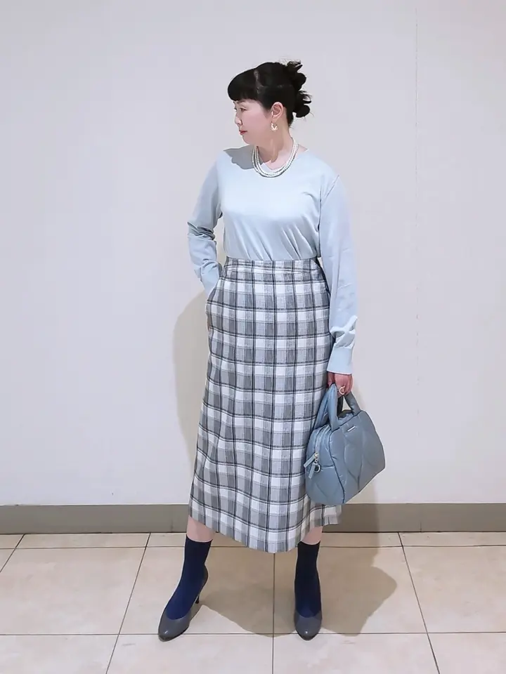 J.PRESS LADIES L スタッフ コーディネート画像