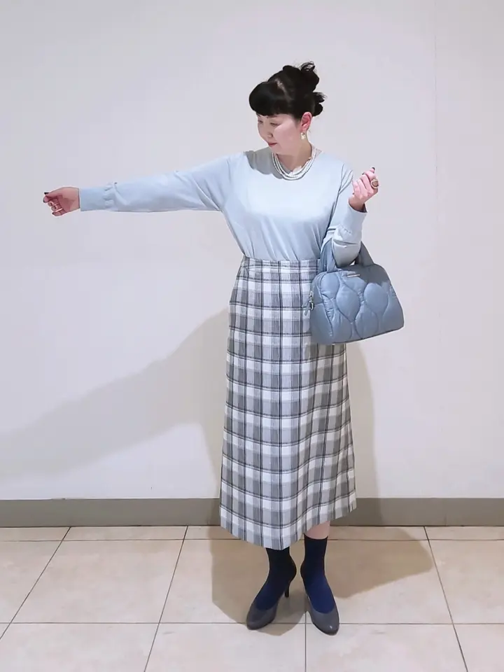 J.PRESS LADIES L スタッフ コーディネート画像