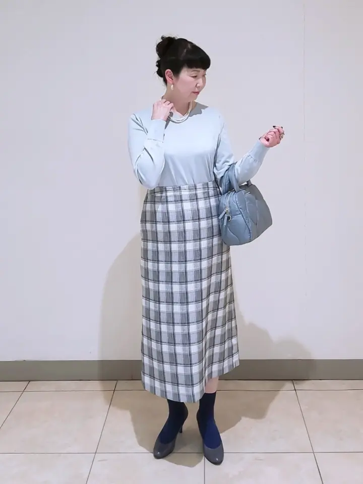 J.PRESS LADIES L スタッフ コーディネート画像