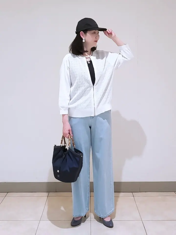 J.PRESS LADIES L スタッフ コーディネート画像