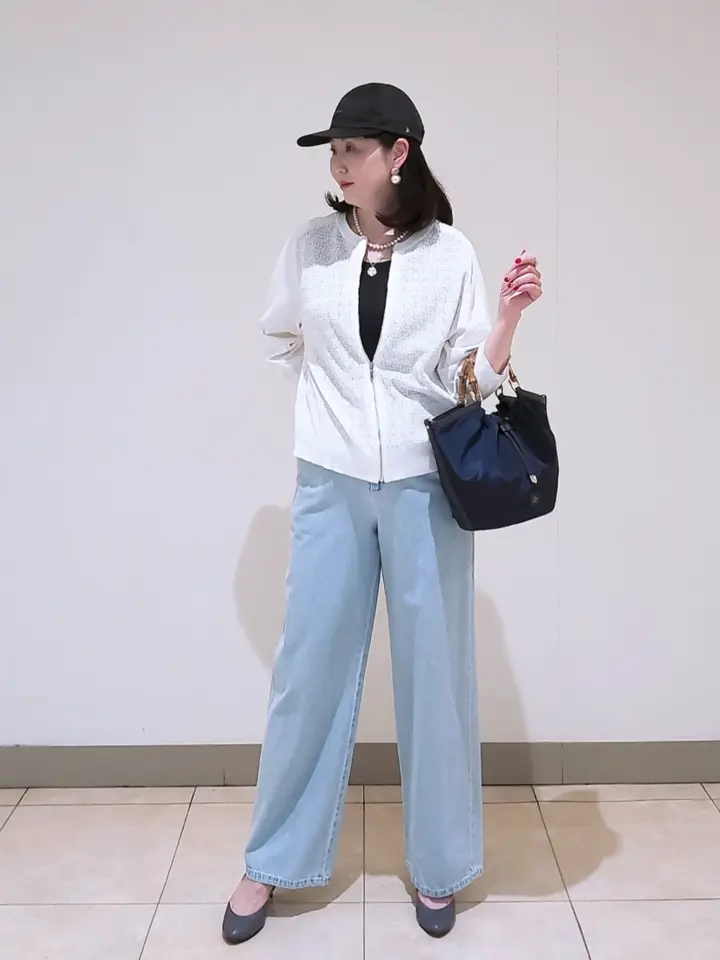 J.PRESS LADIES L スタッフ コーディネート画像