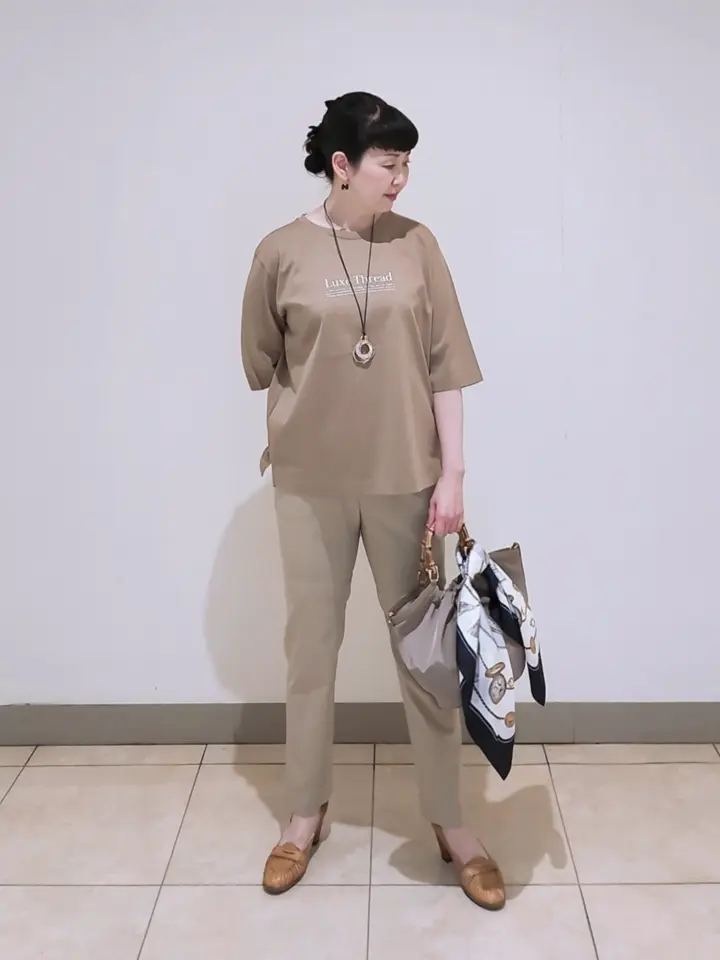 J.PRESS LADIES L スタッフ コーディネート画像