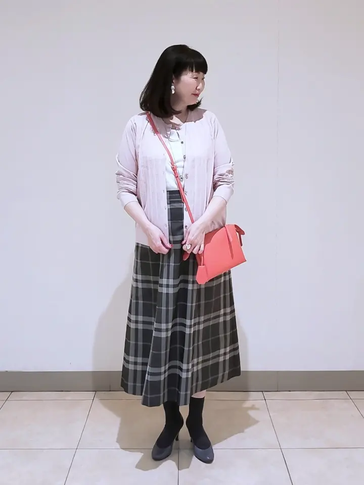 J.PRESS LADIES L スタッフ コーディネート画像