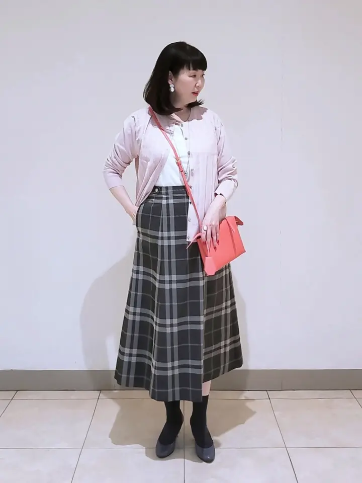 J.PRESS LADIES L スタッフ コーディネート画像