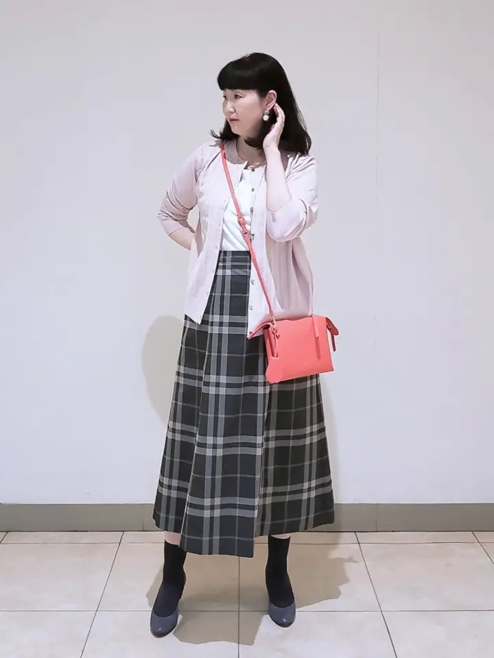 J.PRESS LADIES L スタッフ コーディネート画像