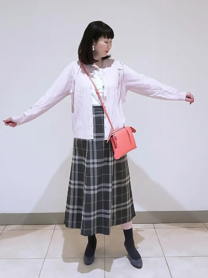 J.PRESS LADIES L スタッフ コーディネート画像