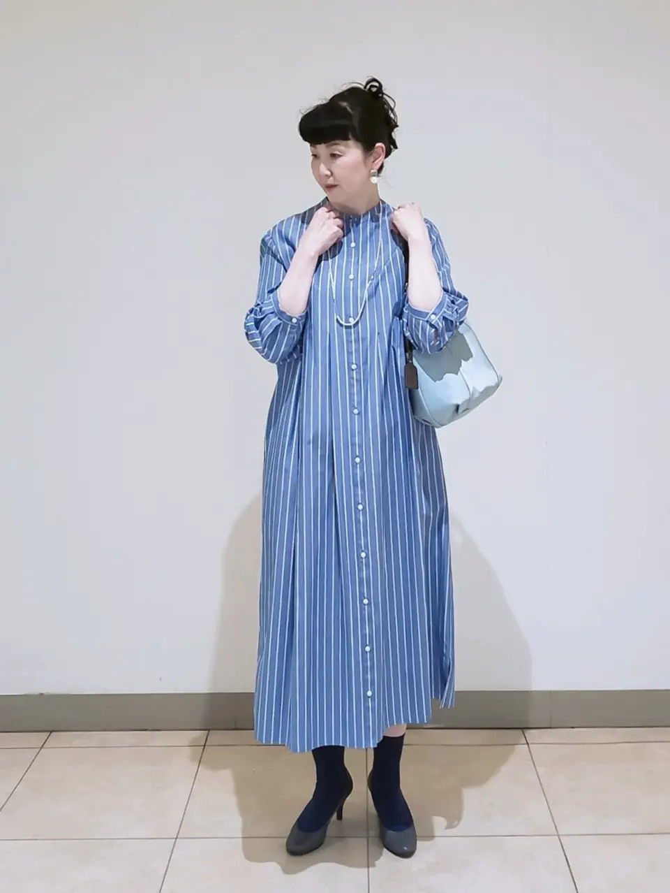 J.PRESS LADIES L スタッフ コーディネート画像