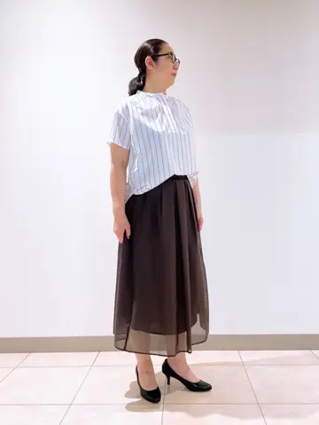 J.PRESS LADIES L スタッフ コーディネート画像