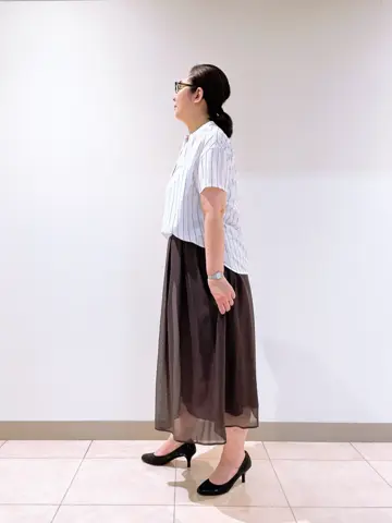 J.PRESS LADIES L スタッフ コーディネート画像
