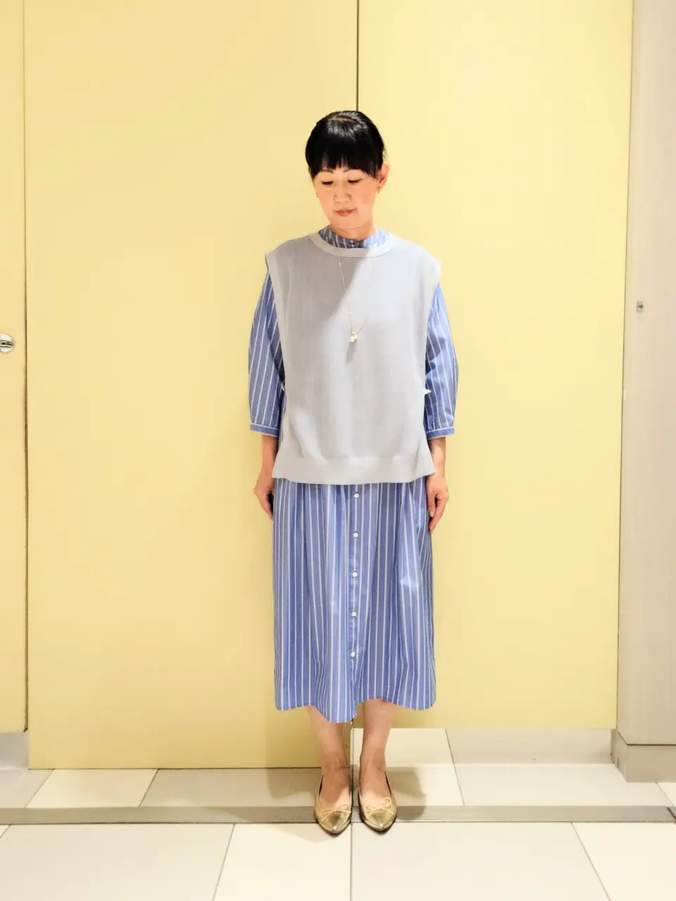 J.PRESS LADIES スタッフ コーディネート画像