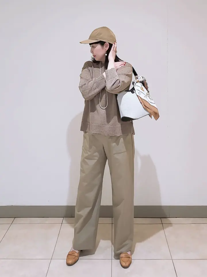 J.PRESS LADIES L スタッフ コーディネート画像