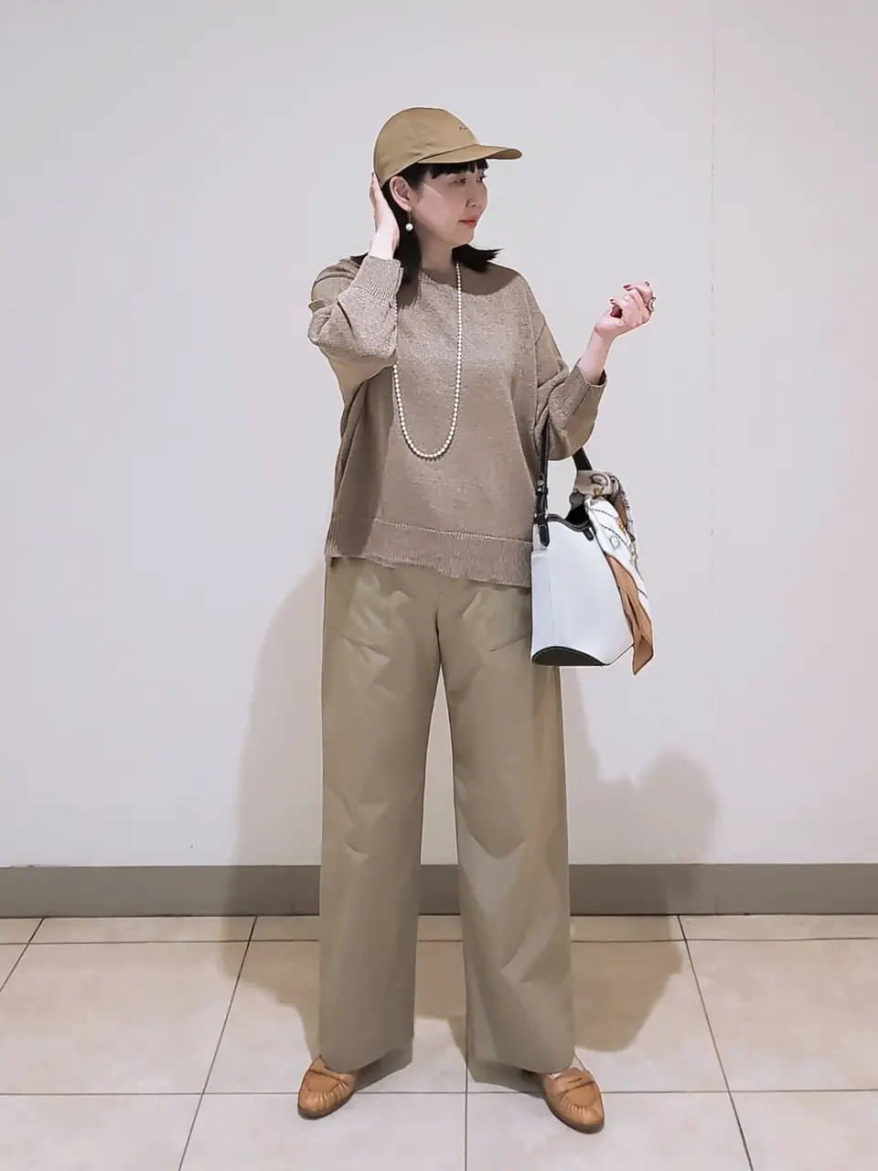 J.PRESS LADIES L スタッフ コーディネート画像