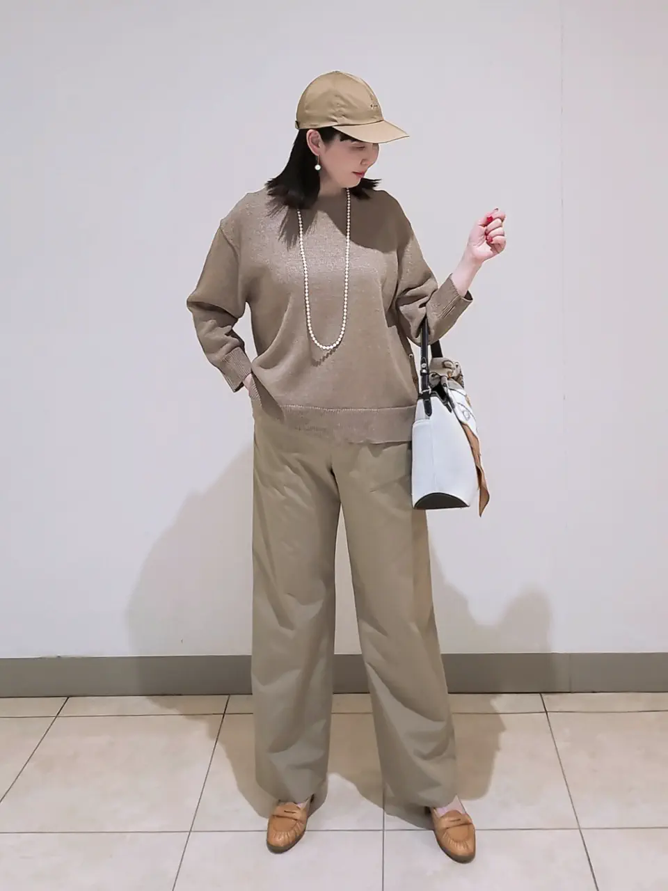 J.PRESS LADIES L スタッフ コーディネート画像