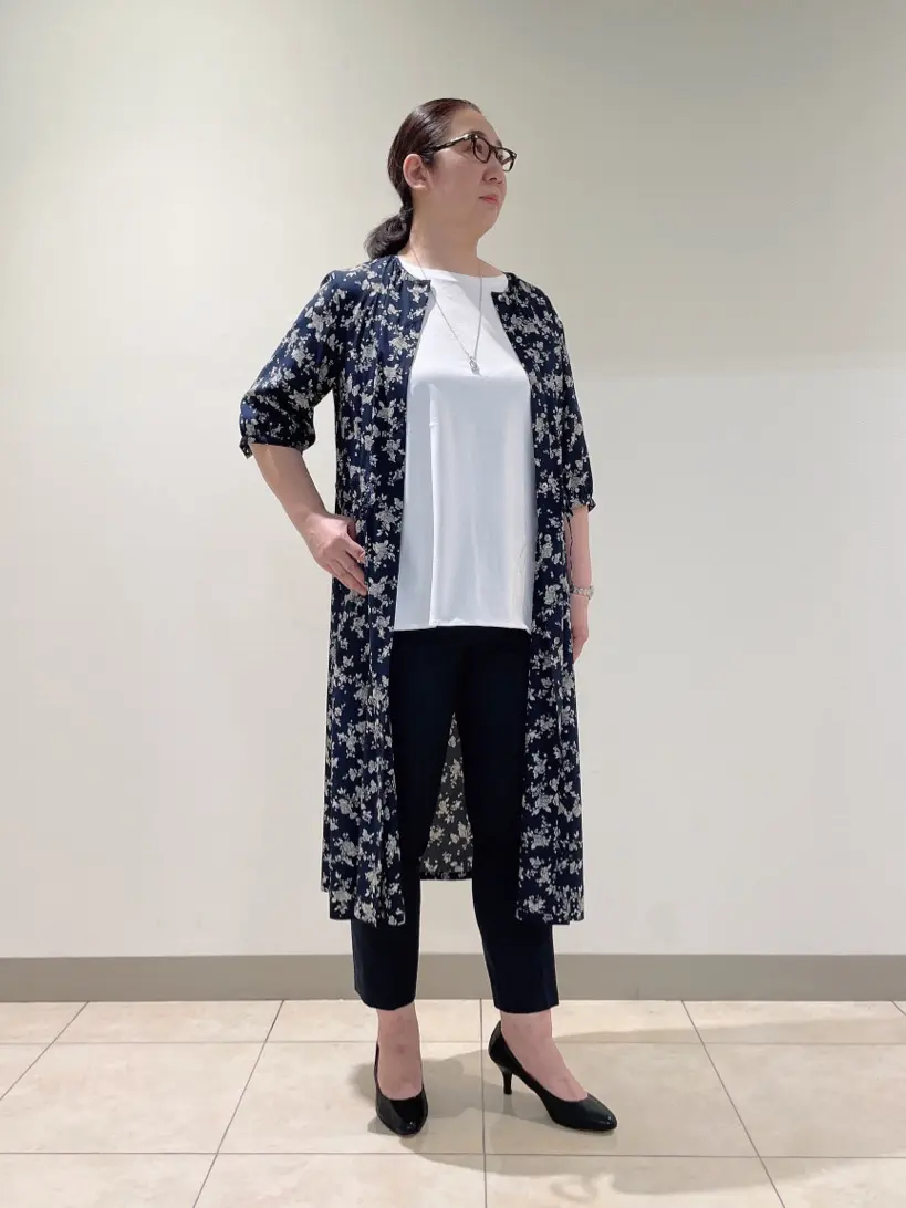 J.PRESS LADIES L スタッフ コーディネート画像