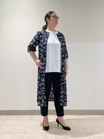 J.PRESS LADIES L スタッフ コーディネート画像