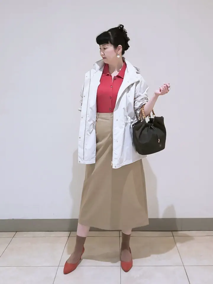 J.PRESS LADIES L スタッフ コーディネート画像