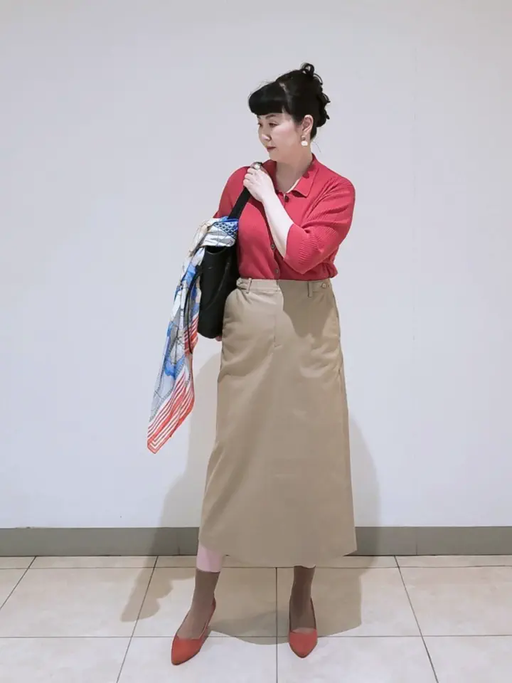 J.PRESS LADIES L スタッフ コーディネート画像