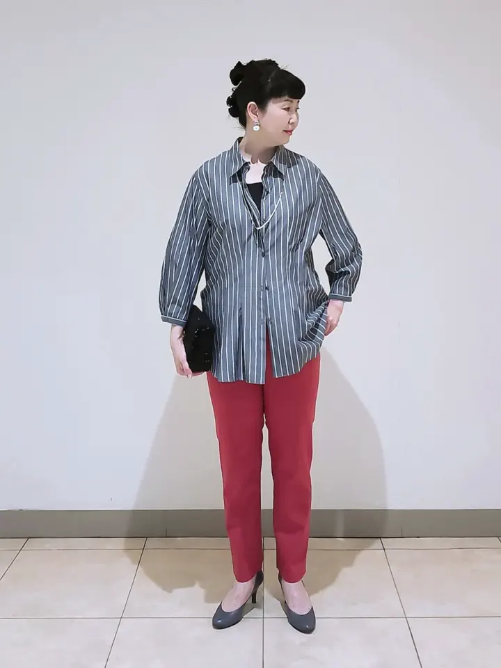 J.PRESS LADIES L スタッフ コーディネート画像