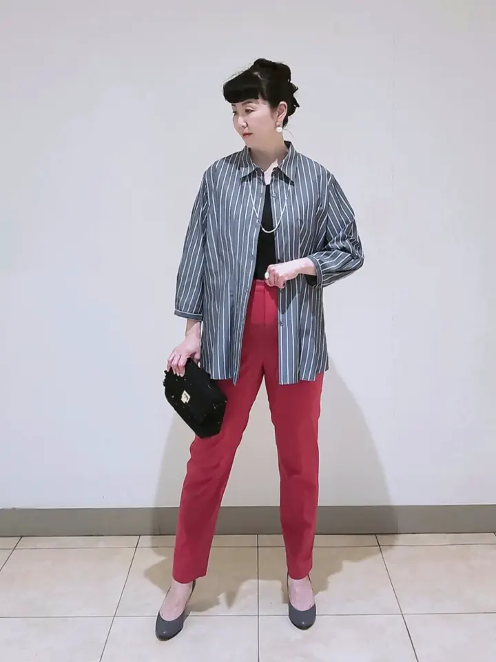 J.PRESS LADIES L スタッフ コーディネート画像