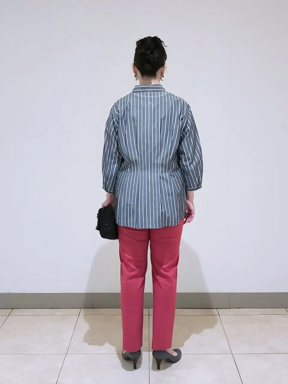 J.PRESS LADIES L スタッフ コーディネート画像