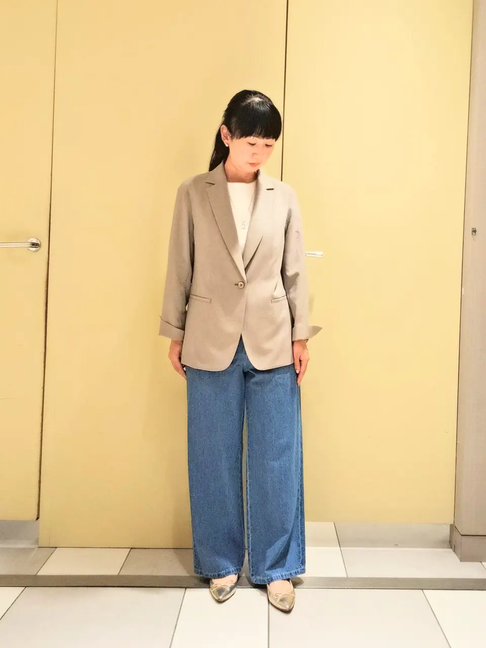 J.PRESS LADIES スタッフ コーディネート画像