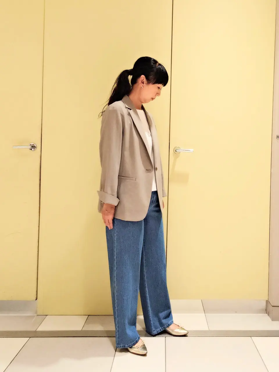 J.PRESS LADIES スタッフ コーディネート画像