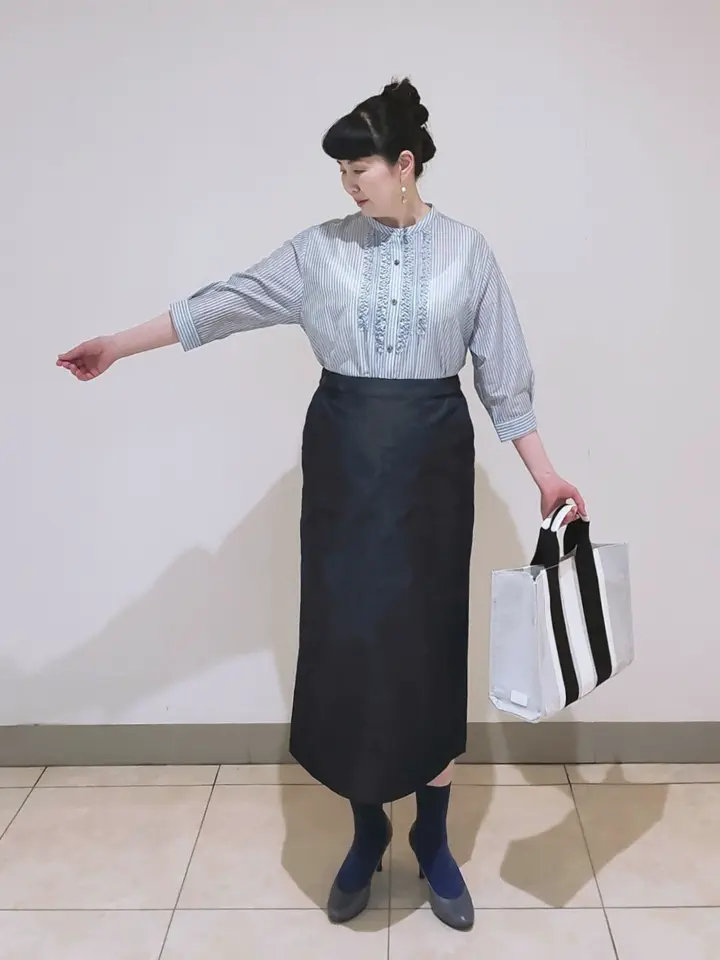 J.PRESS LADIES L スタッフ コーディネート画像