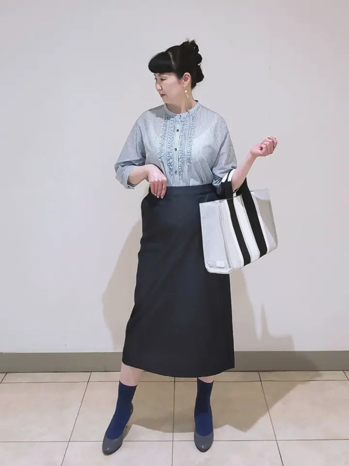 J.PRESS LADIES L スタッフ コーディネート画像