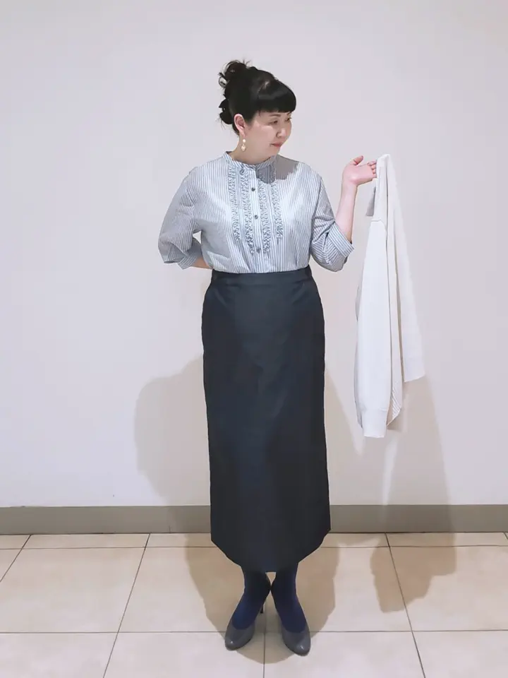 J.PRESS LADIES L スタッフ コーディネート画像