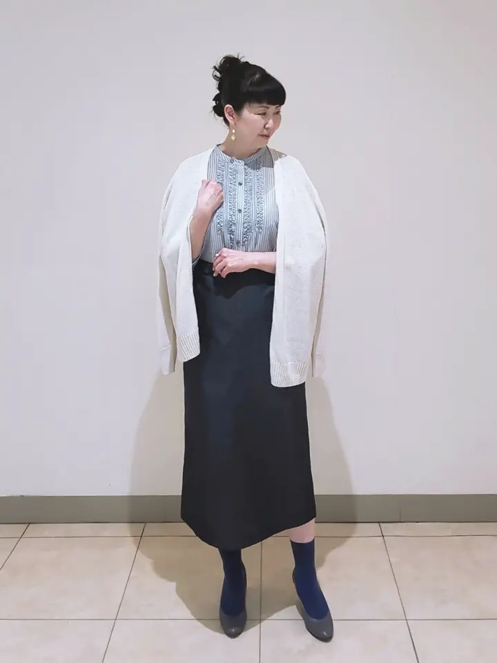 J.PRESS LADIES L スタッフ コーディネート画像