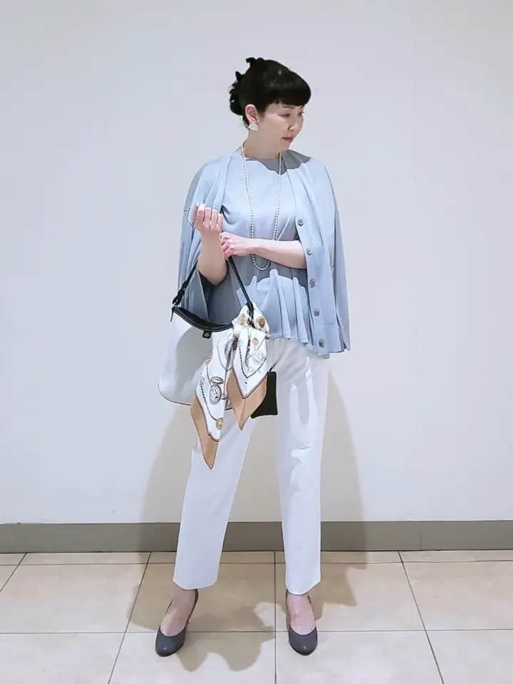 J.PRESS LADIES L スタッフ コーディネート画像