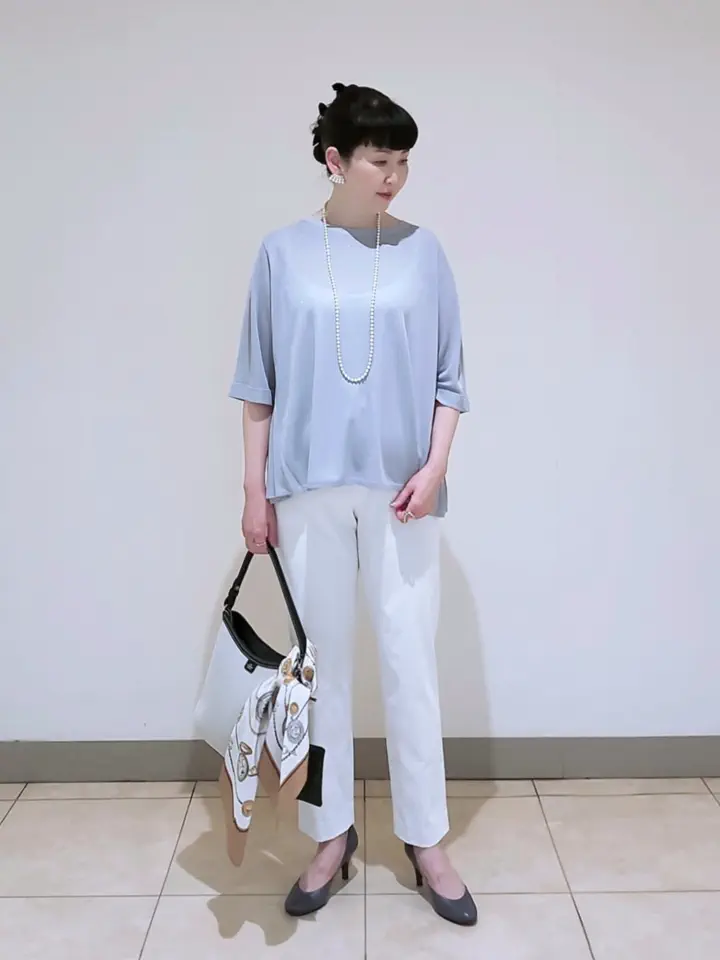 J.PRESS LADIES L スタッフ コーディネート画像