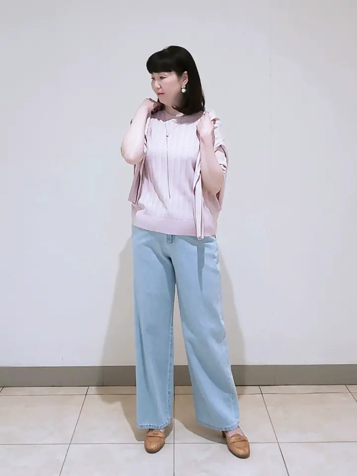 J.PRESS LADIES L スタッフ コーディネート画像