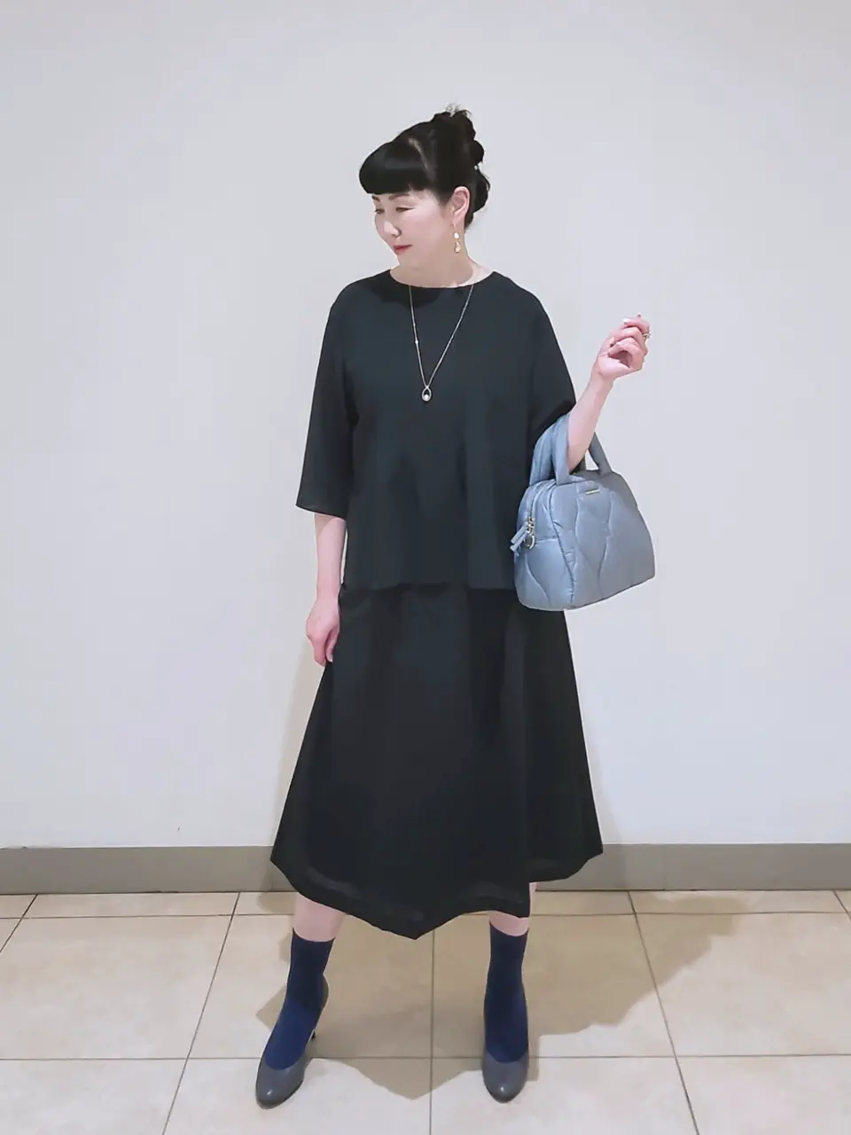 J.PRESS LADIES L スタッフ コーディネート画像