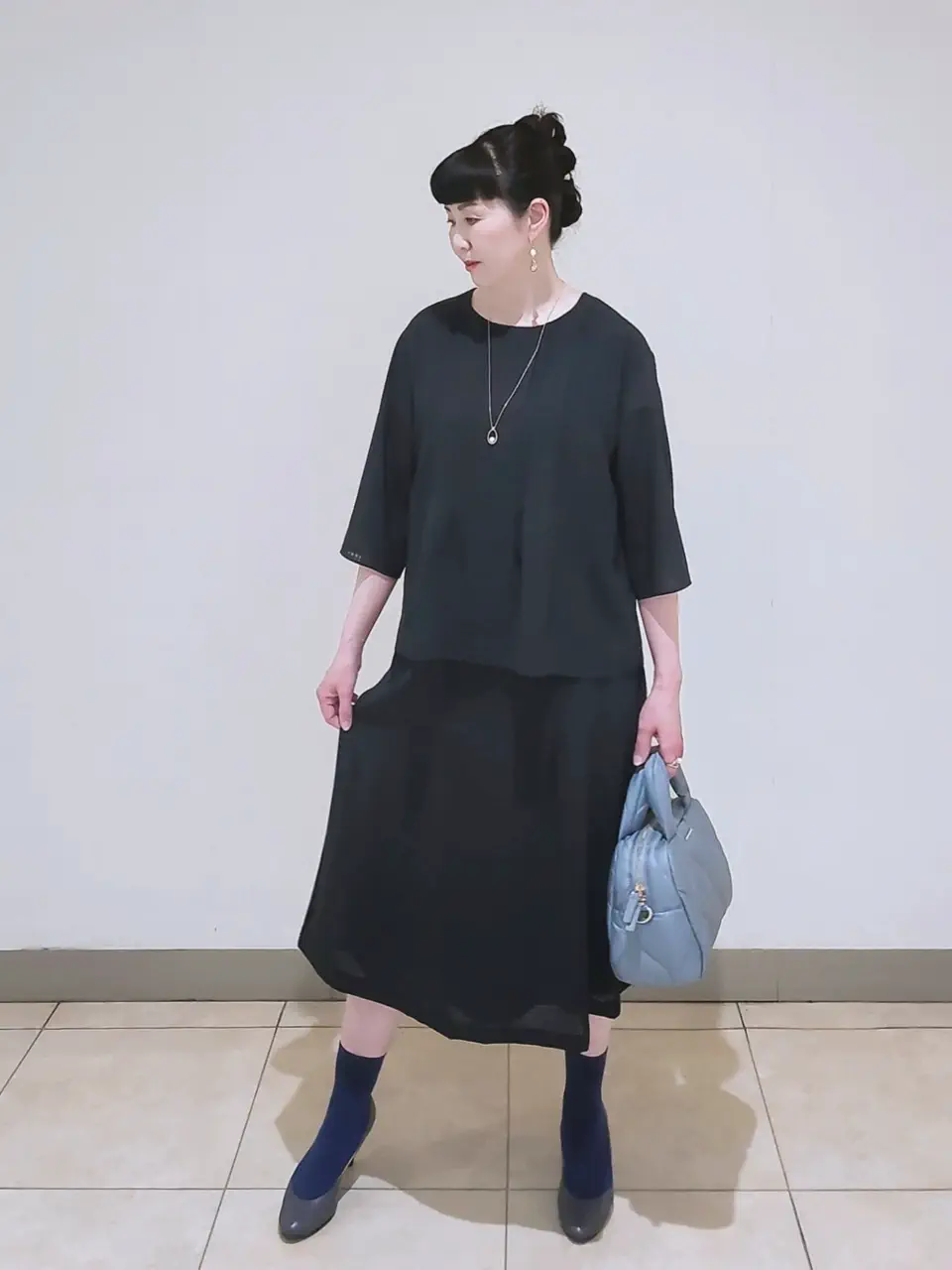 J.PRESS LADIES L スタッフ コーディネート画像