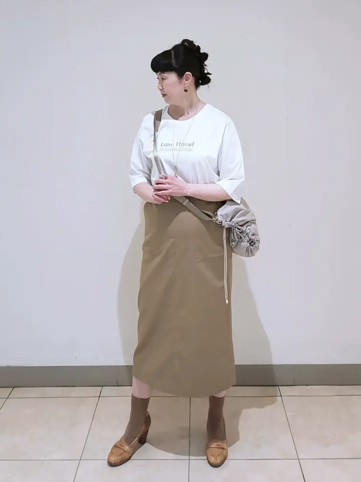 J.PRESS LADIES L スタッフ コーディネート画像