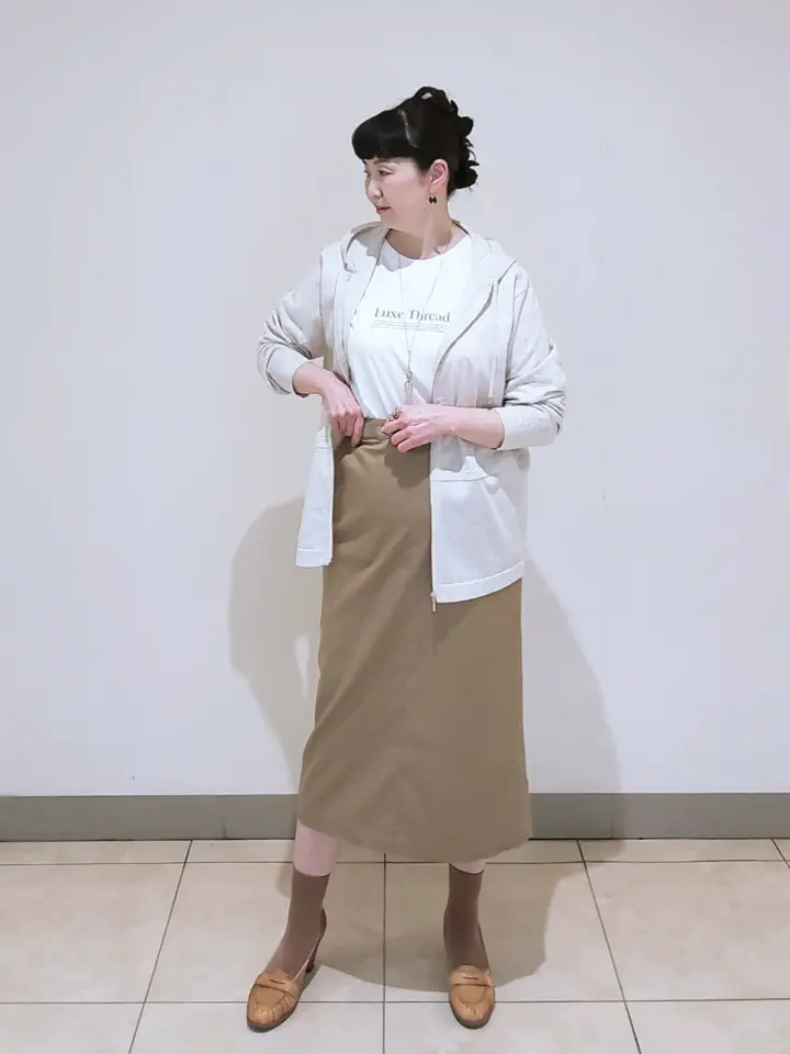 J.PRESS LADIES L スタッフ コーディネート画像