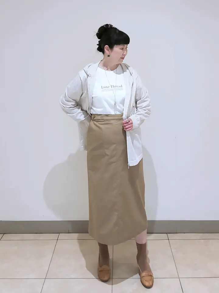 J.PRESS LADIES L スタッフ コーディネート画像